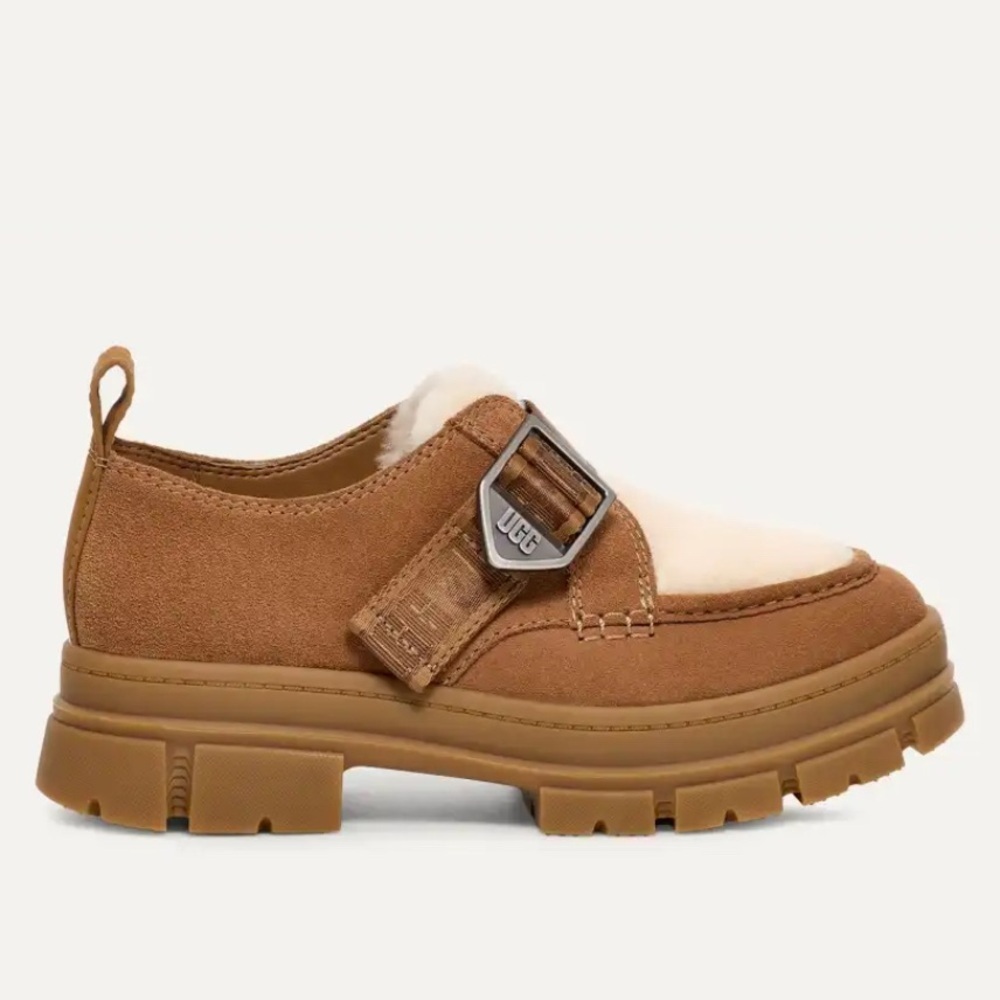 UGG Ashton suede wool shoes sz 6 nwob